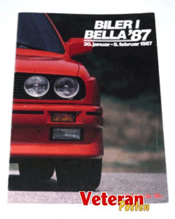 Biler i Bella 1987  udstillingskatalog